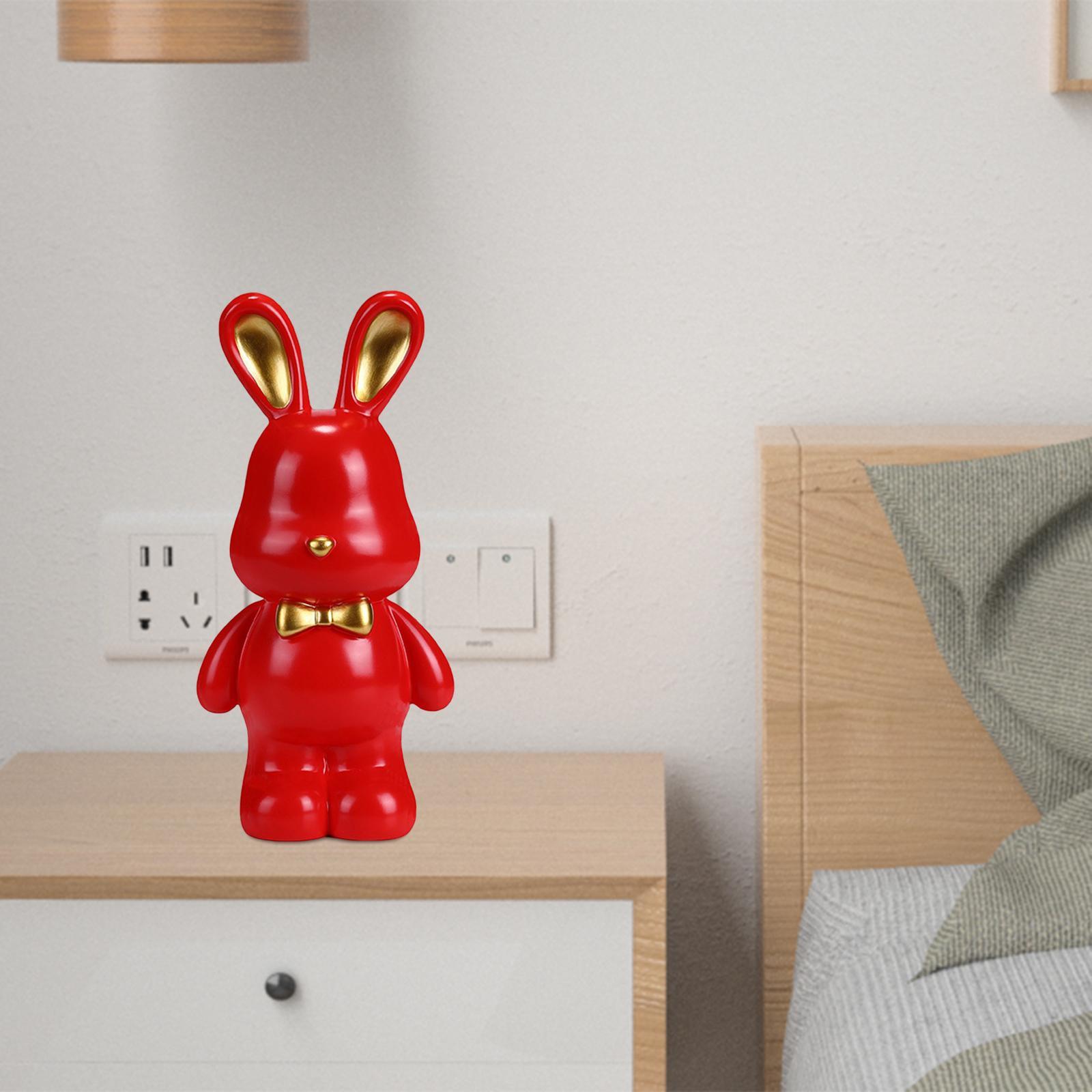 Money Box Animal Bunny Figurines Rabbit Piggy Bank for Adults and Kids