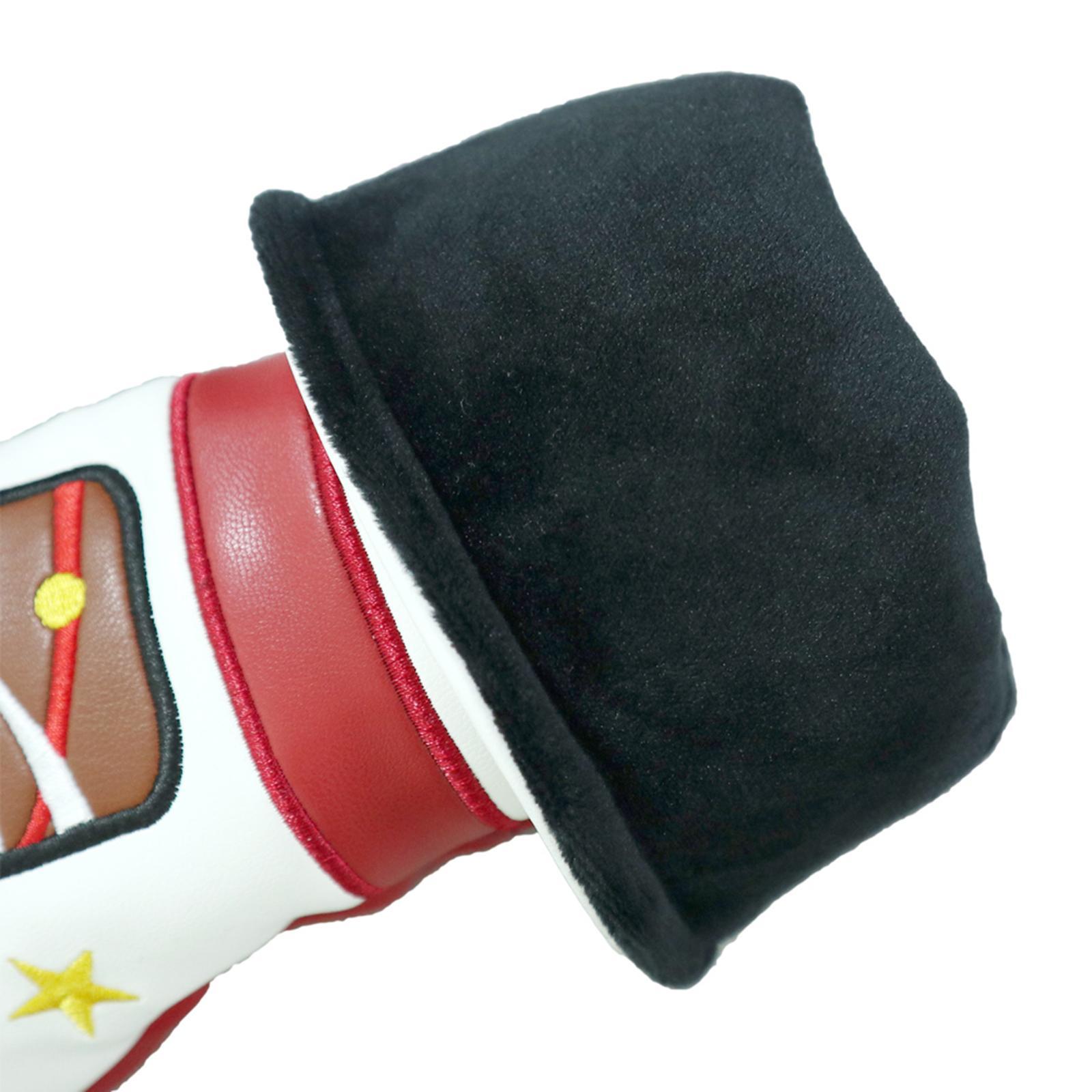 Golf Club Fairway Wood Headcover PU Leather Head Covers Protector