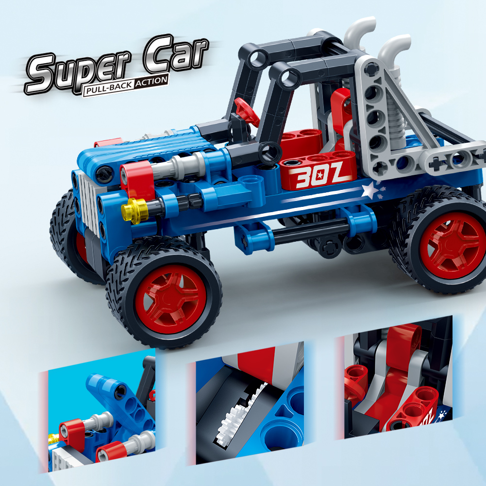 Đồ Chơi Lắp Ráp Toys &amp; Joys Chủ Đề Xe Đua (5-12 tuổi)