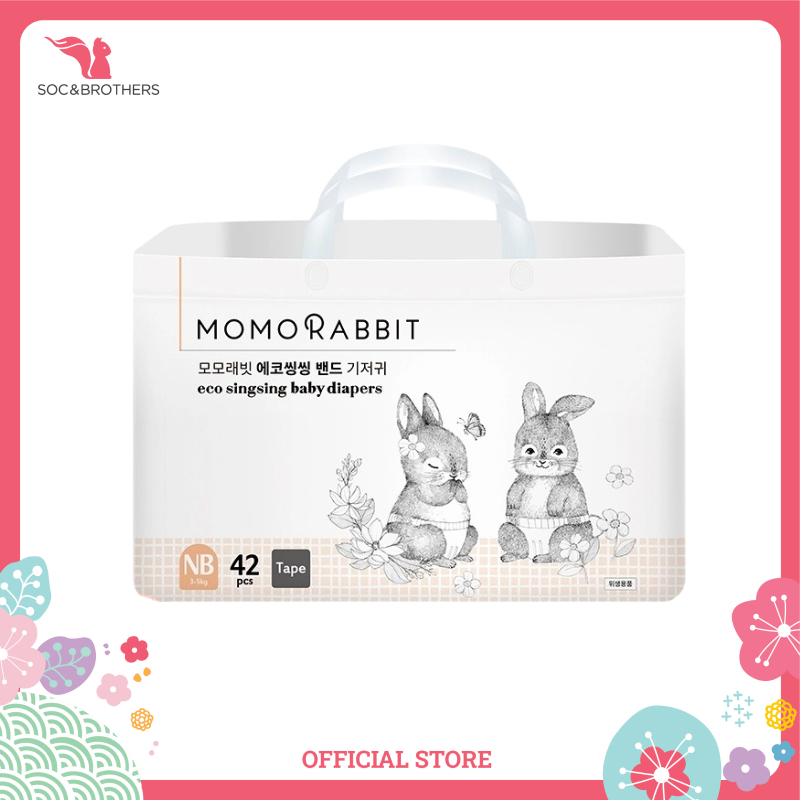 Bỉm dán Momo Rabbit Baby Band Diapers size NB