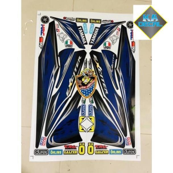 Tem rời ex 2006 xanh gp đen 3 lớp