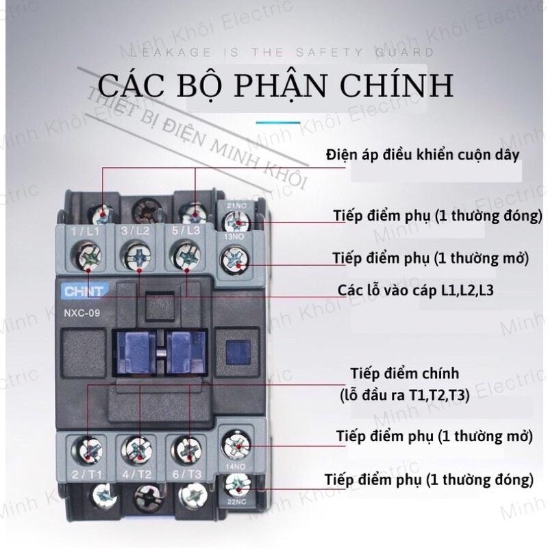 Khởi Động Từ Chint NXC, Contactor Chint NXC