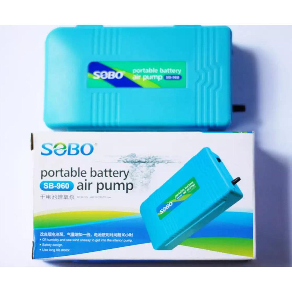 Máy Sủi Oxy Dùng Pin Đại SB-960 SB-980