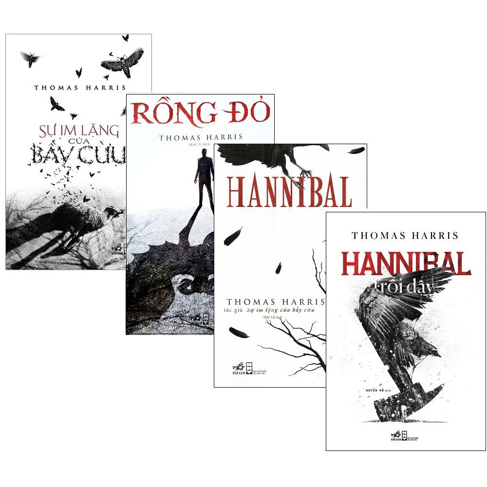 Sách - Combo: Sự Im Lặng Của Bầy Cừu + Rồng Đỏ + Hannibal + Hannibal Trỗi Dậy