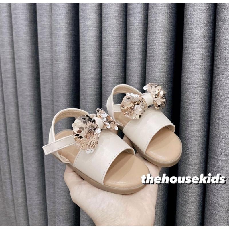 Sandal Cho Bé Gái Sandal Trẻ Em THE HOUSE KIDS Nhũ Be