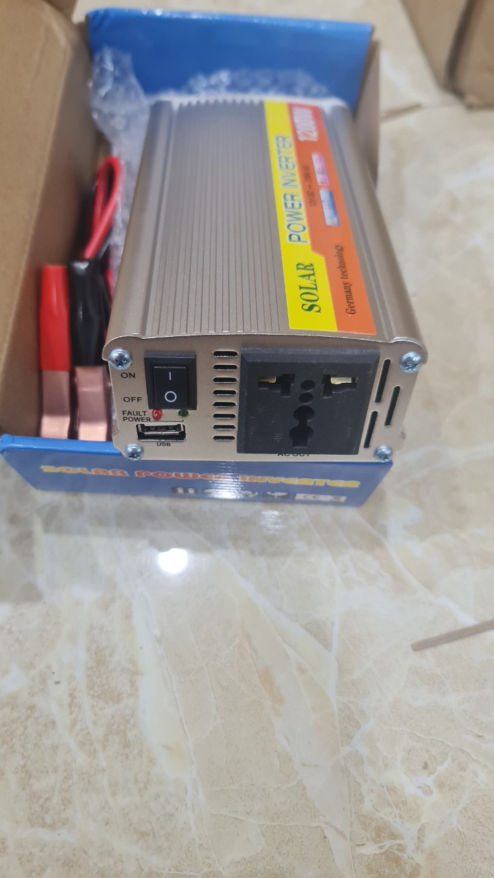 Bộ đổi điện 12v thành 220v 1200W