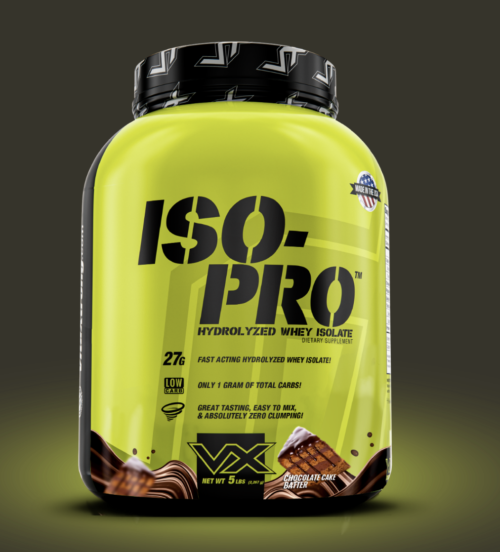 Vitaxtrong ISO PRO (5LBS), Whey Protein 100% Hydrolyzed SIÊU TINH KHIẾT, TĂNG CƠ