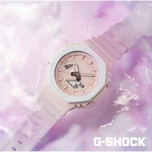 Đồng Hồ Unisex Dây Nhựa Casio G-Shock GA-2110SL-4A7DR Carbon Core | GA-2110SL-4A7