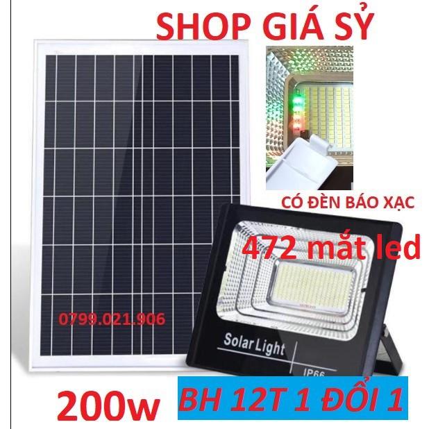 Đèn led pha năng lượng mặt trời 300w 200w 100w