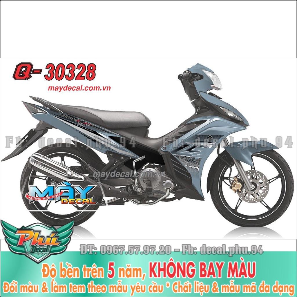 Tem Rời Exciter 135 Lc xám đen . -1