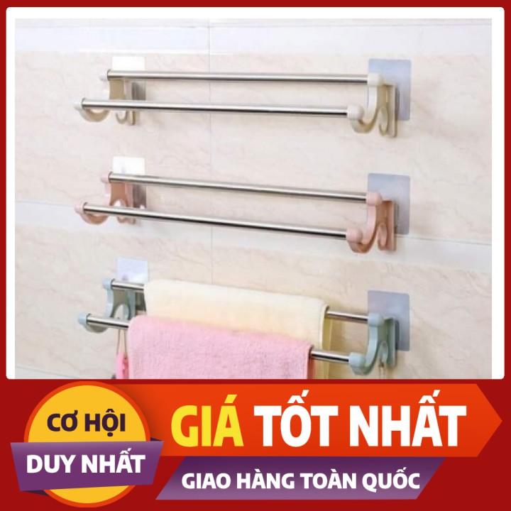 Giá Treo Khăn Nhà Tắm,Nhà Bếp Không Cần Khoan Vít