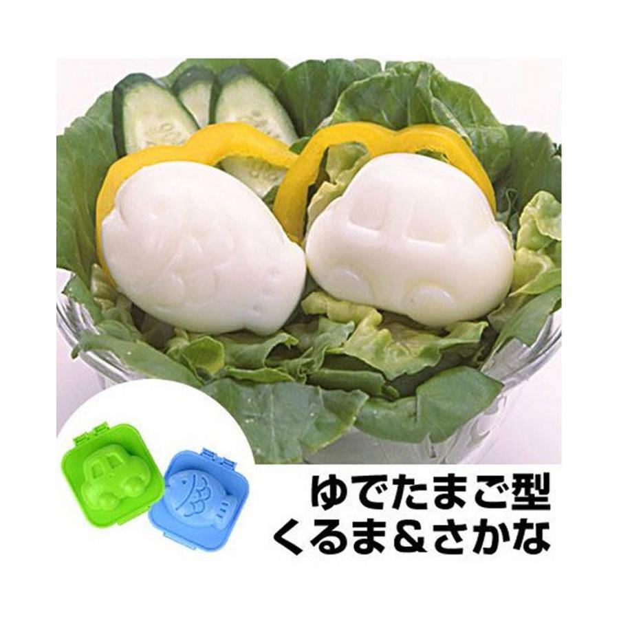 Combo khuôn tạo hình cơm, trứng hình cá và ô tô + Bộ thìa nĩa nhựa cho bé nội địa Nhật Bản