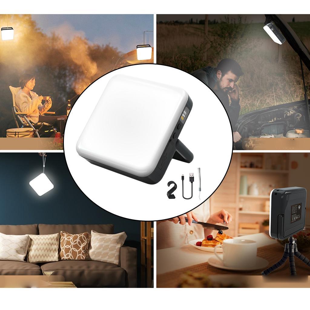 LED Camping Light Tent Lamp USB Rechargeable Lantern Flashlight Outdoor