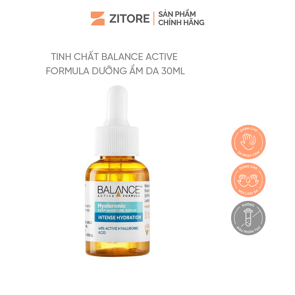 Tinh Chất BALANCE Active Formula Dưỡng Ẩm Da 30ml - Sản Phẩm Chính Hãng Tại Zitore