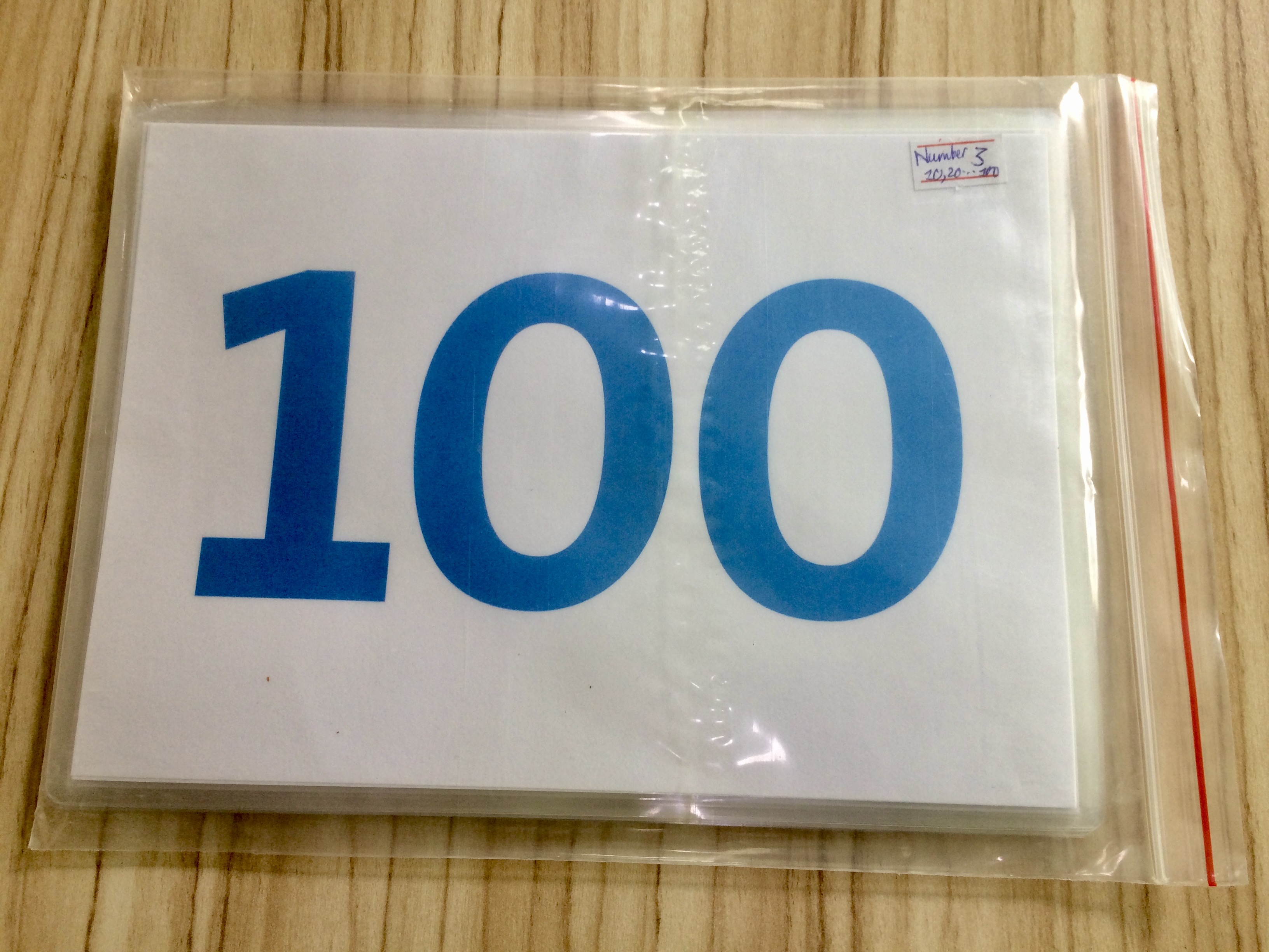 Tens number Flashcards - Thẻ học tiếng Anh chủ đề số đếm hàng chục (10, 20, ..., 100) - 10 cards