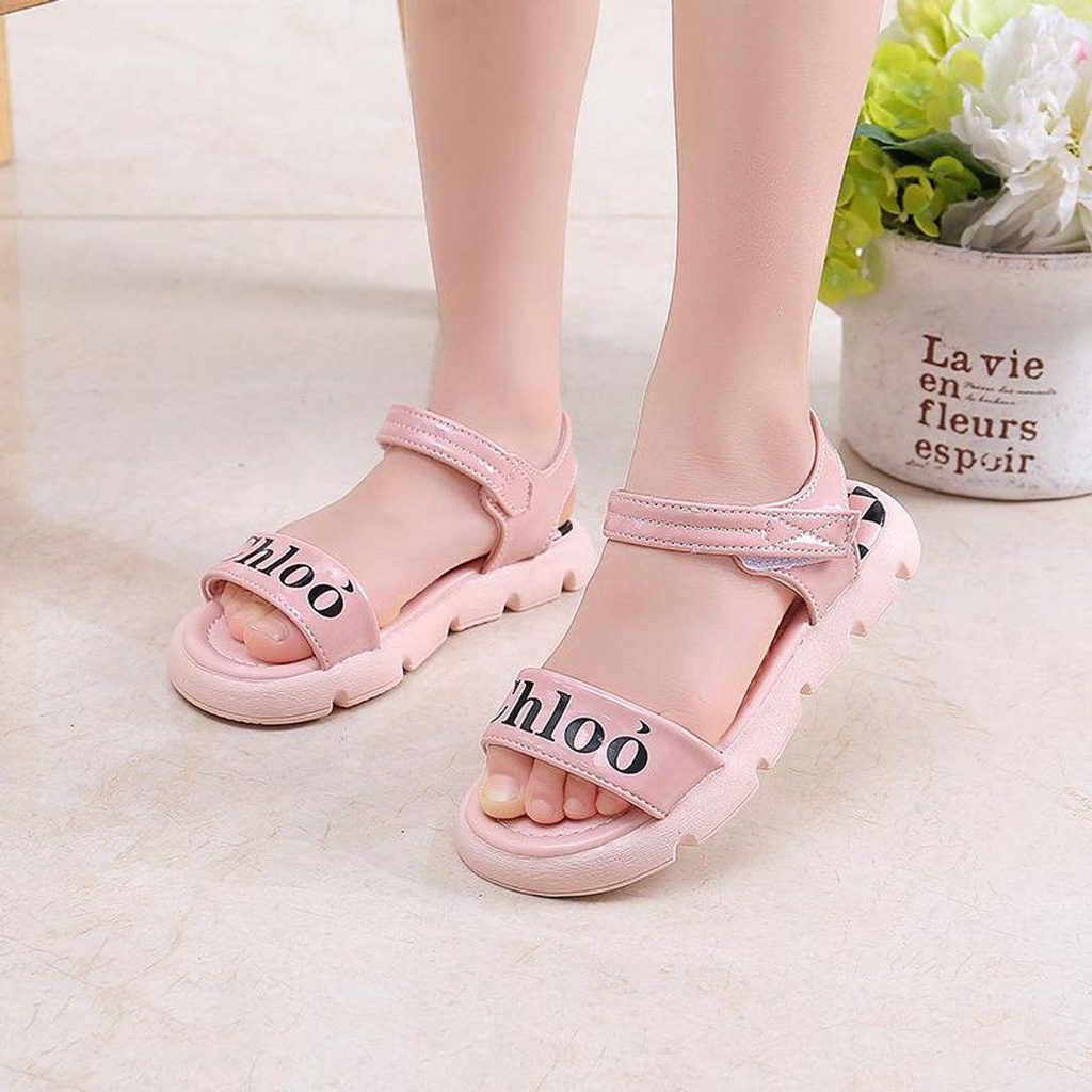 Sandal CHLOO họa tiết caro phong cách thời trang cá tính êm chân chống trơn trượt