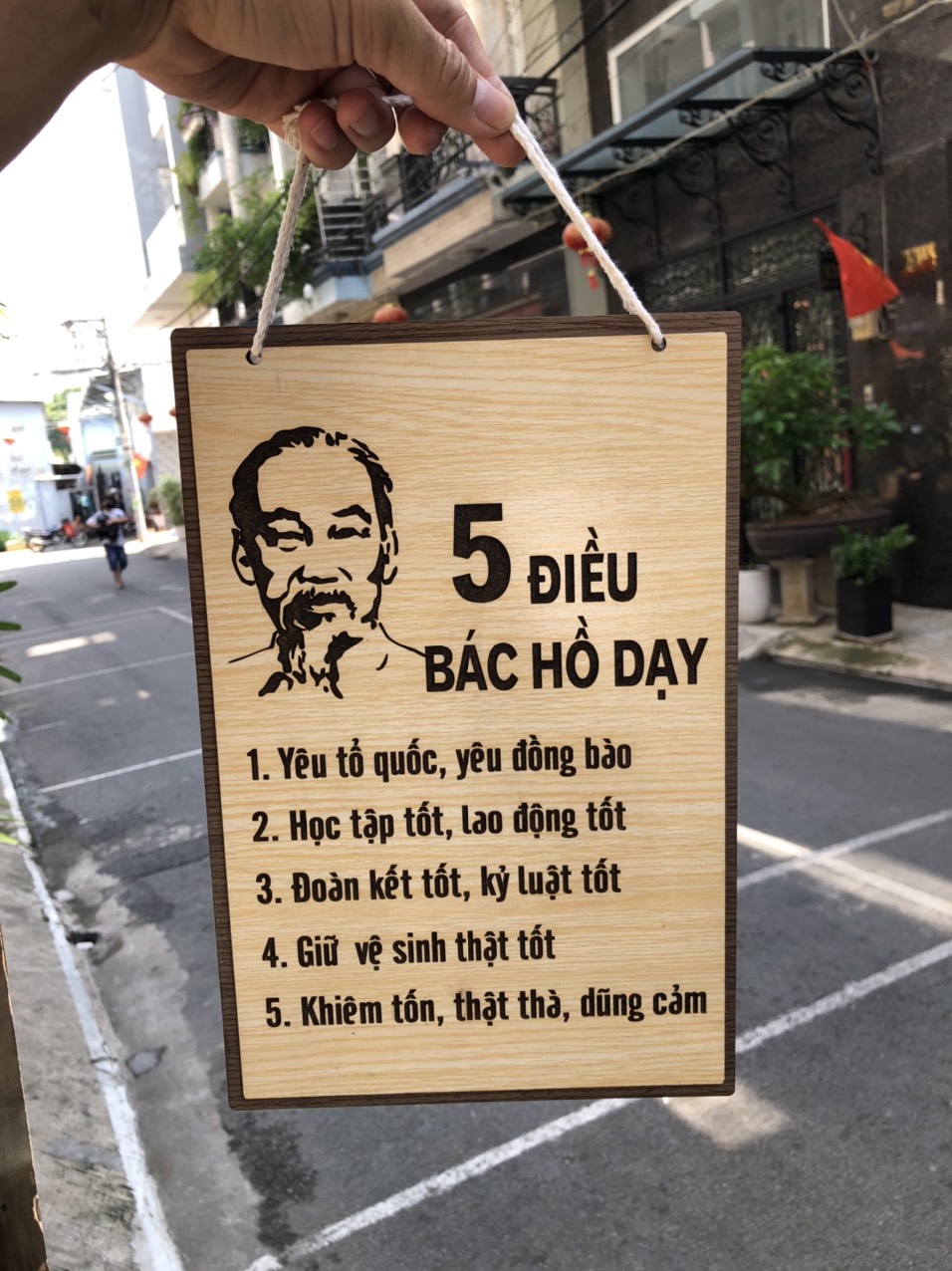 Tranh Động Lực - 5 ĐIỀU BÁC HỒ DẬY