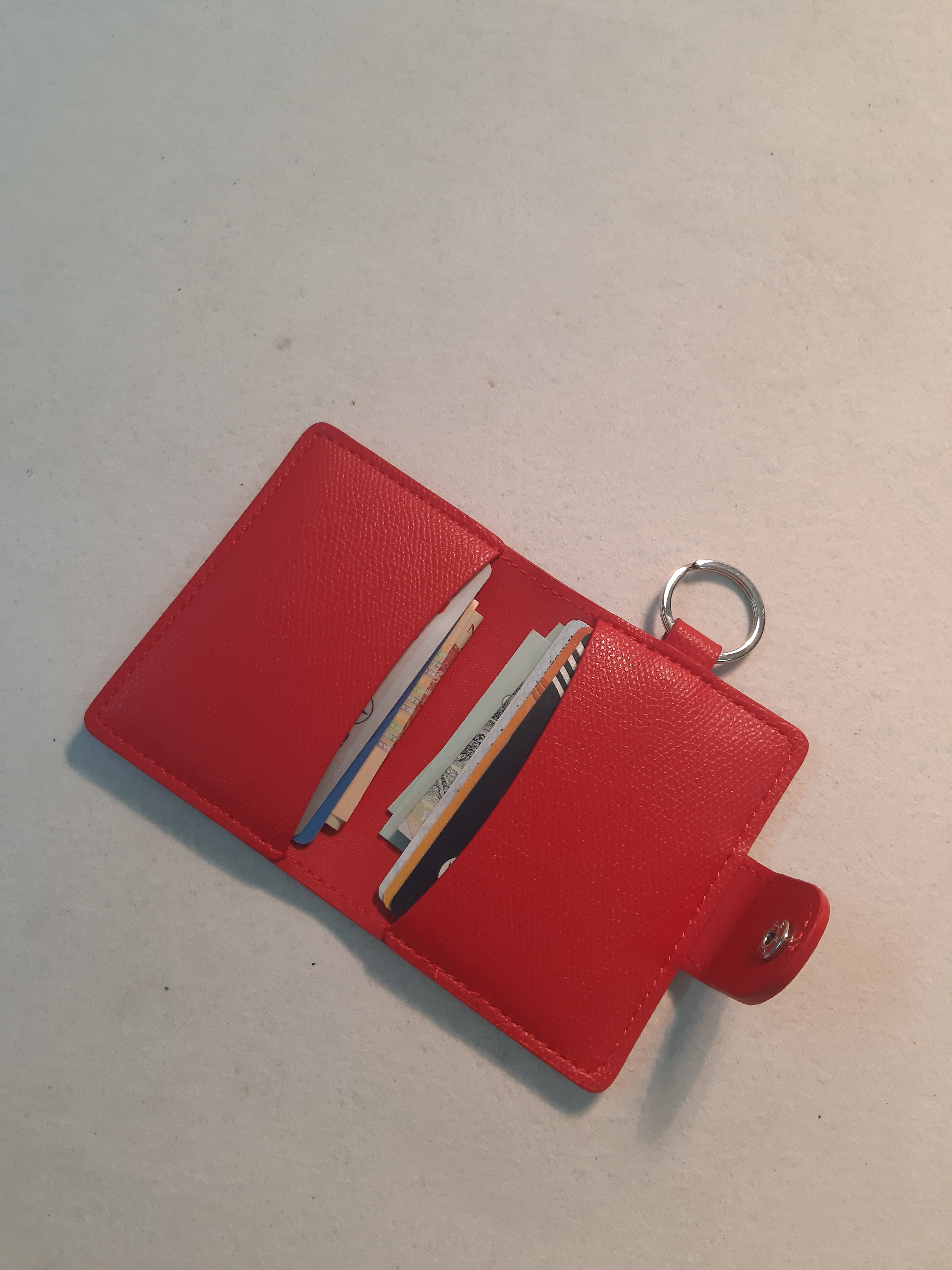 Ví đựng thẻ mini móc treo CL-41Red
