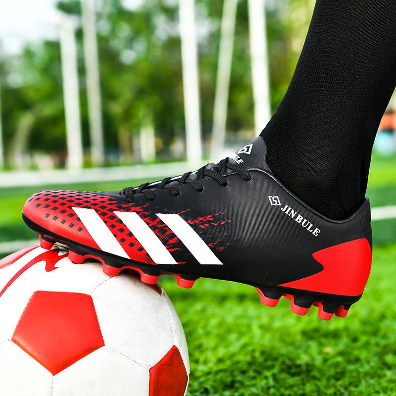 Giày bóng đá nam ngoài trời Giày bóng đá Trẻ em Boy Girls sneakers sân cỏ futsal ban đầu Boy Night Light Giày bóng đá không thấm nước