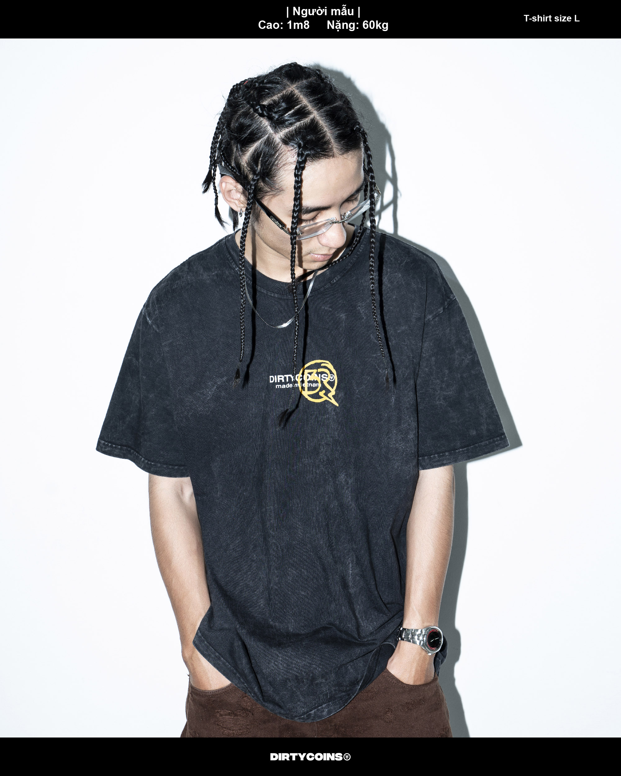 Áo Thun Wash Logo T-shirt