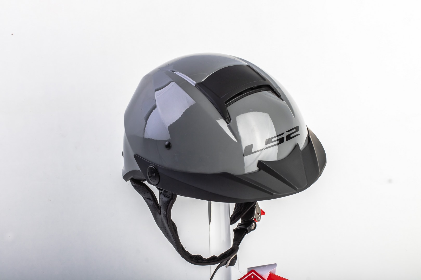 Mũ Bảo Hiểm Nửa Đầu Có Kính Âm LS2 OF590 Rebellion