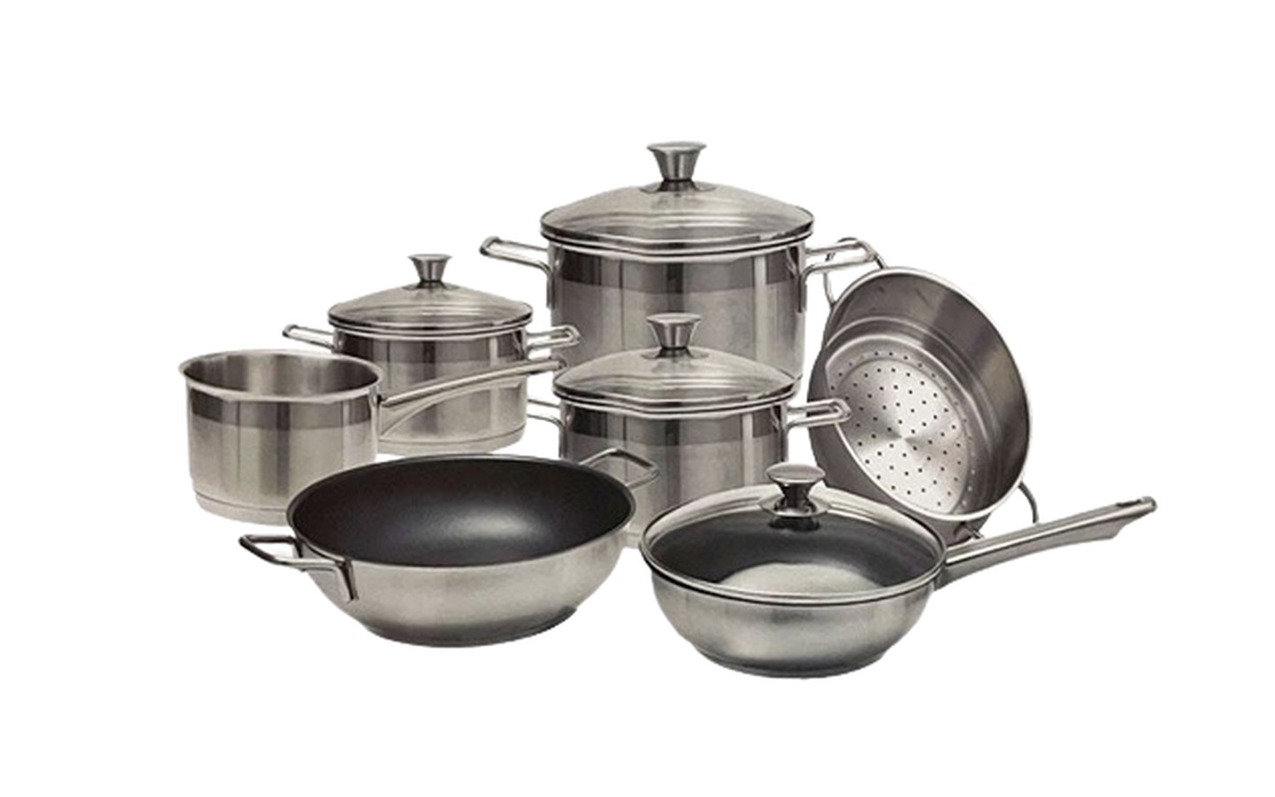 Bộ nồi Elobalay 7PCS 7 món tiện dụng cho nấu ăn - Gokitchen - Hàng chính hãng