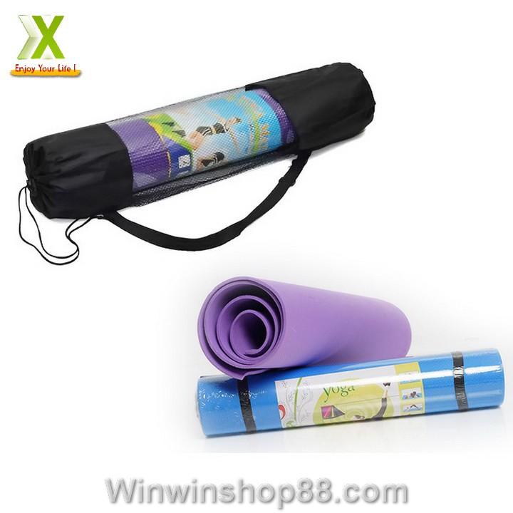 Thảm tập yoga có túi đựng - Thảm tập Yoga có túi đeo chống trượt - Winz.vn