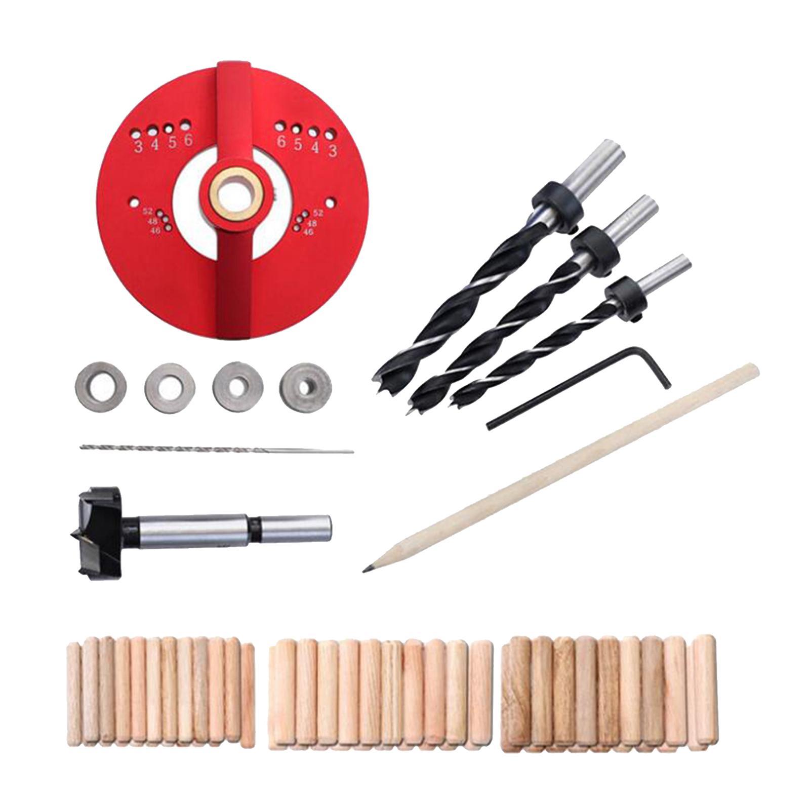 4 in 1 35mm Hinge Jig Vertical Boring Jig Drilling Guide Fixture Self Centering