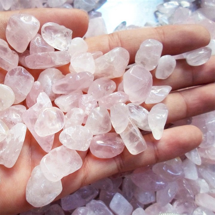 Thạch Anh Hồng Vụn tự nhiên