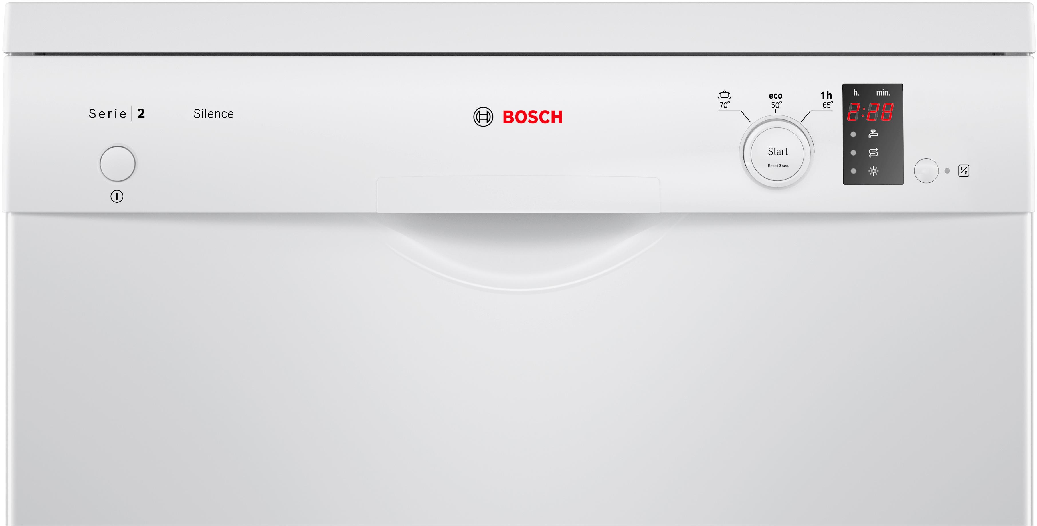 MÁY RỬA CHÉN BÁT  ĐỘC LẬP BOSCH- 12 BỘ- SMS23BW01T- SERIES 2- HÀNG CHÍNH HÃNG