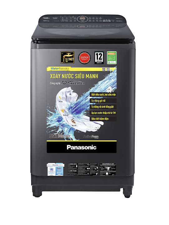 - Máy Giặt Cửa Trên Panasonic 11.5KG NA-FD11AR1BV - Hàng Chính Hãng