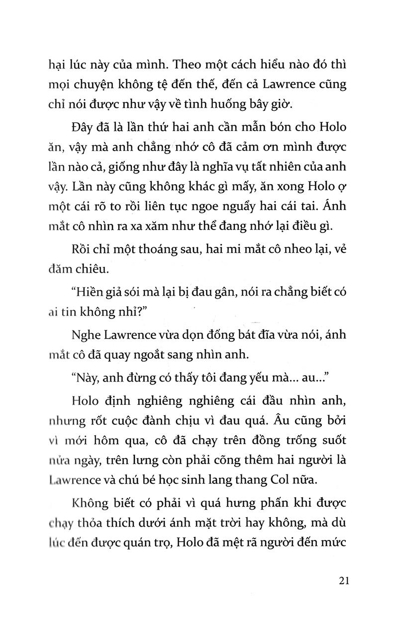 Sách Sói Và Gia Vị (Tập 8)