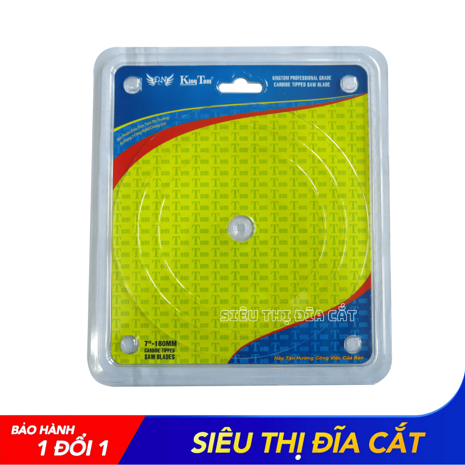 LƯỠI CƯA - LƯỠI CẮT GỖ 180-40 RĂNG KINGTOM VÀNG – CHẤT LƯỢNG VÔ ĐỊCH PHÂN KHÚC GIÁ RẺ!