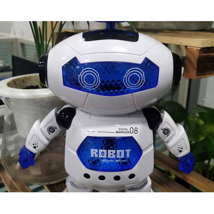 Đồ Chơi Robot vũ trụ có đèn led và biết nhảy theo điệu nhạc