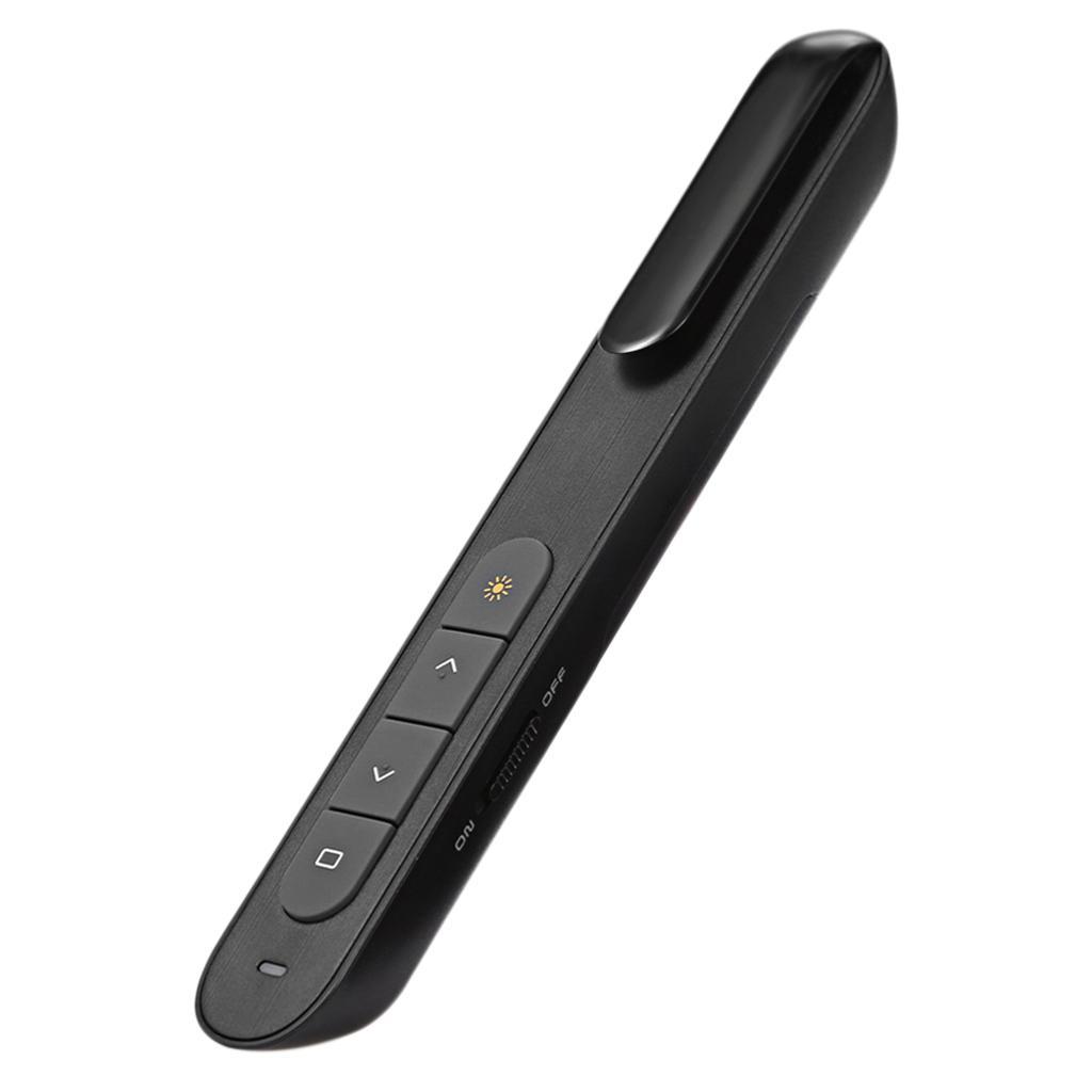2xWireless Presenter Pen 2.4GHz USB RF Handheld Remote Control Pointer Pen