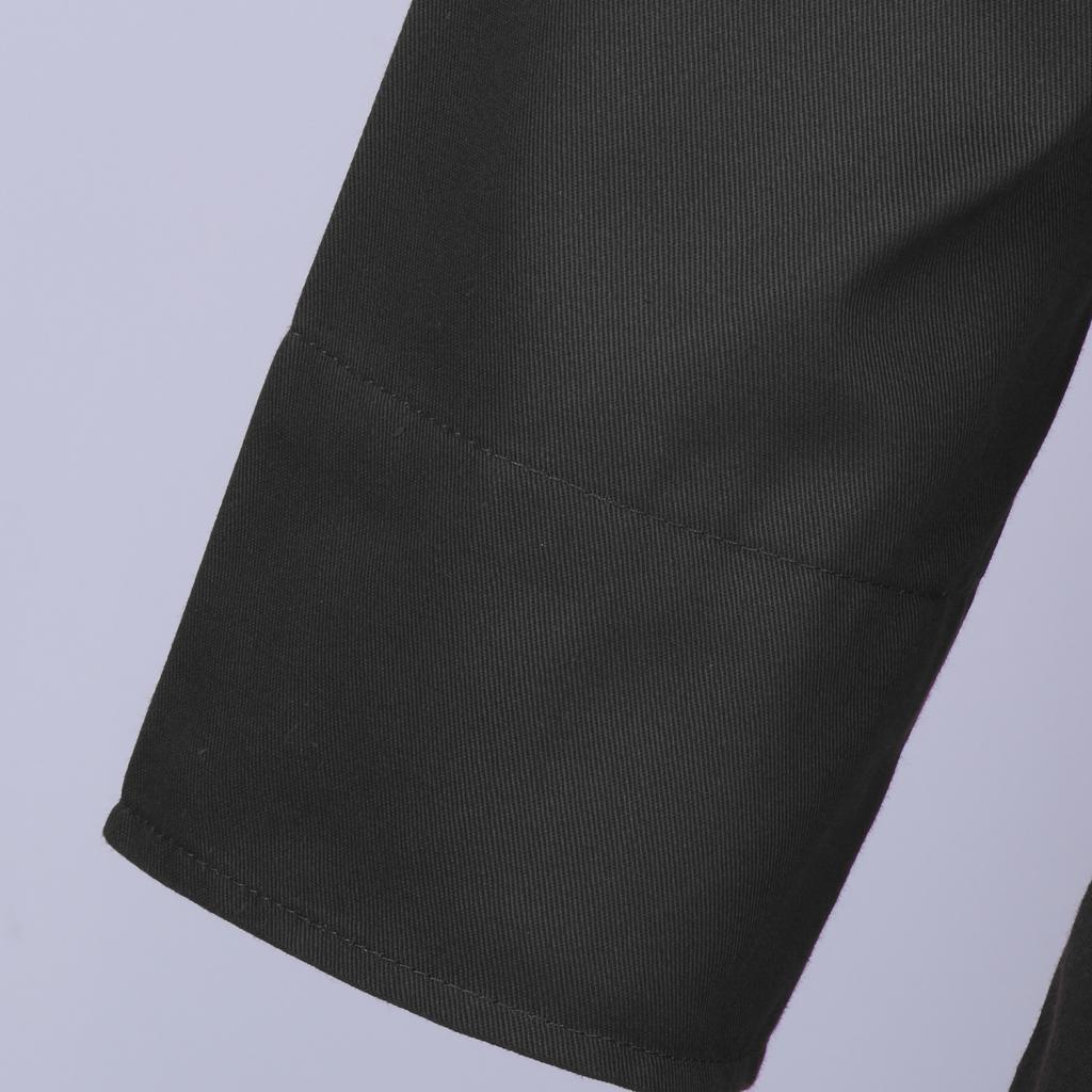 Unisex Chef Jackets Coat Long Sleeves Shirt Kitchen Uniform Workwear
