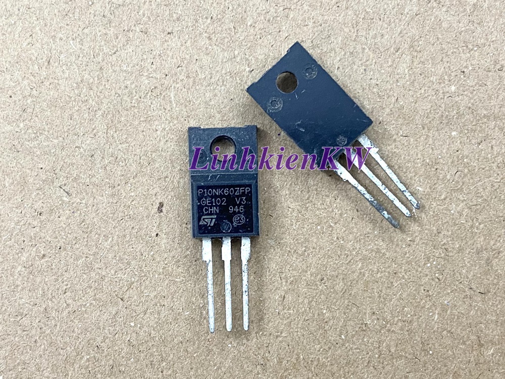 MOSFET N-CHANNEL FQPF10N60C P10NK60ZFP 10n65k3 10N60 TO-200 10A 600V Tháo Máy