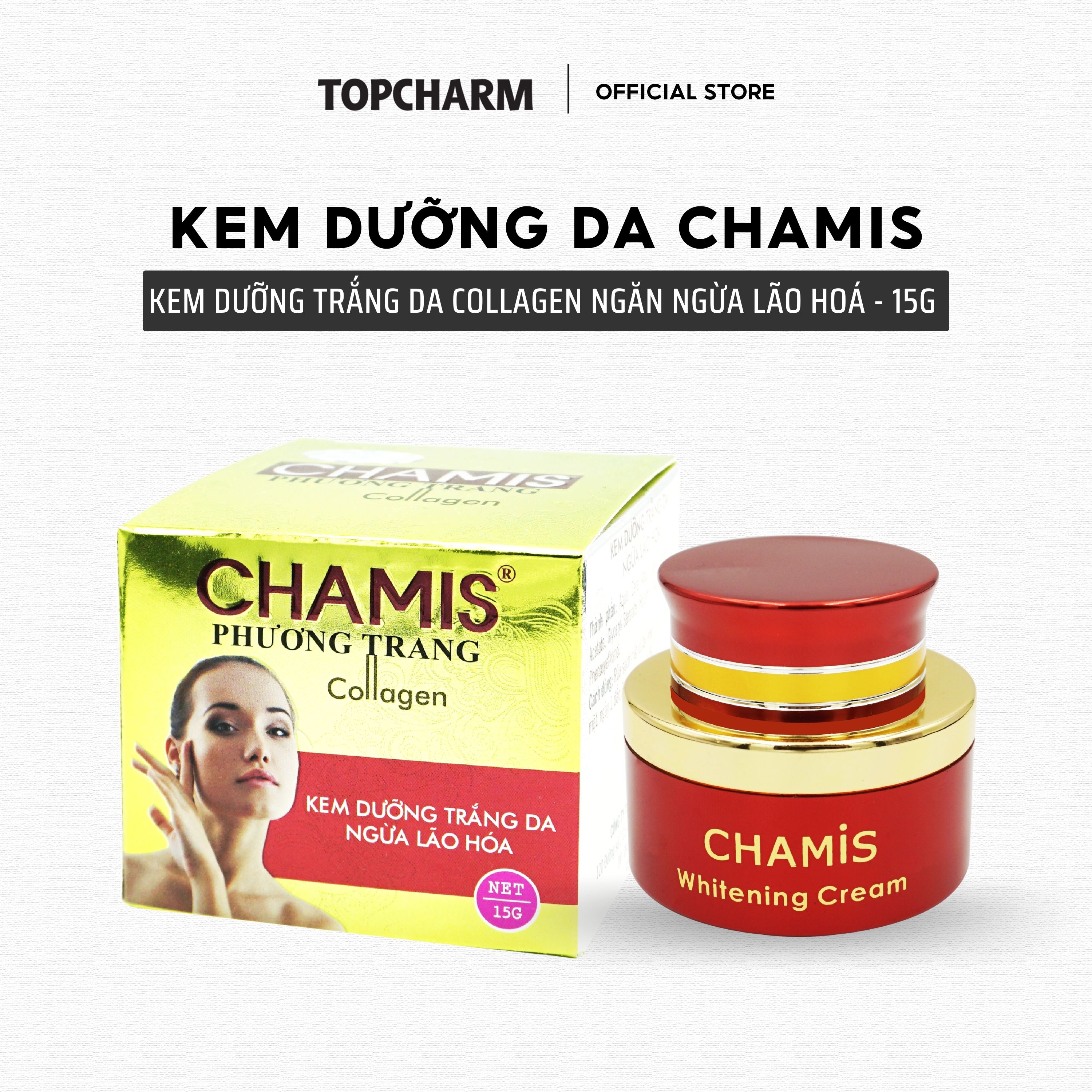 Kem dưỡng trắng ngừa lão hóa da CHAMIS