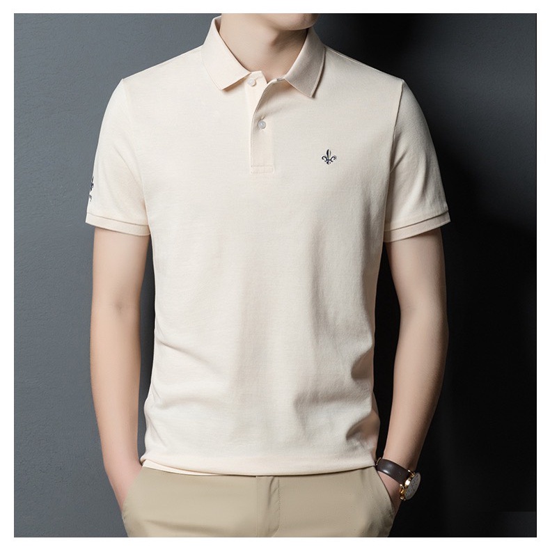 Áo thun polo nam có cổ tay ngắn vải Thun cotton 100% cao cấp Skymen fashion ATN009