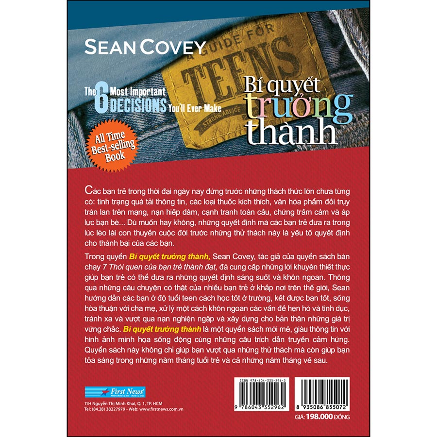 Sean Covey - Bí Quyết Trưởng Thành