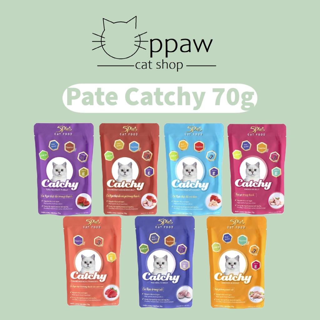 Pate Catchy 5Plus 70g - Pate Cho Mèo Con Và Mèo Lớn