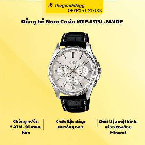 Đồng hồ Nam Casio MTP-1375L-7AVDF - Hàng Chính Hãng