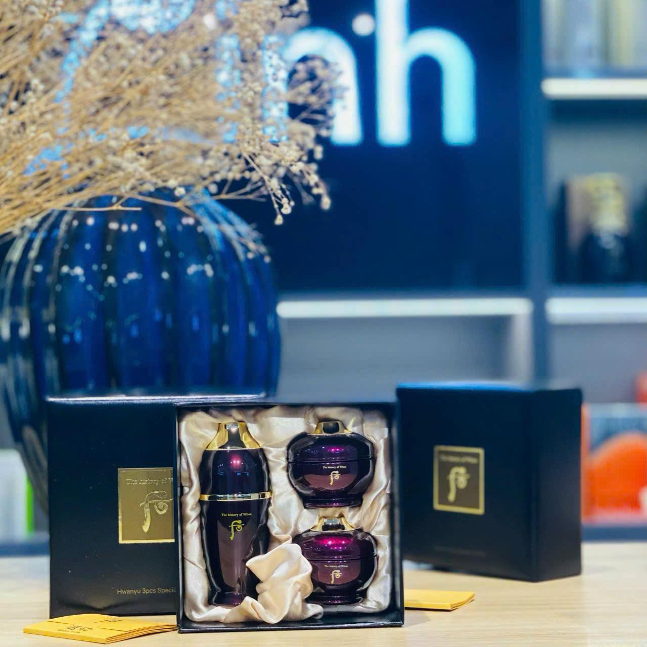 Set dưỡng trẻ hóa da Whoo hoàn lưu mini 3sp mới
