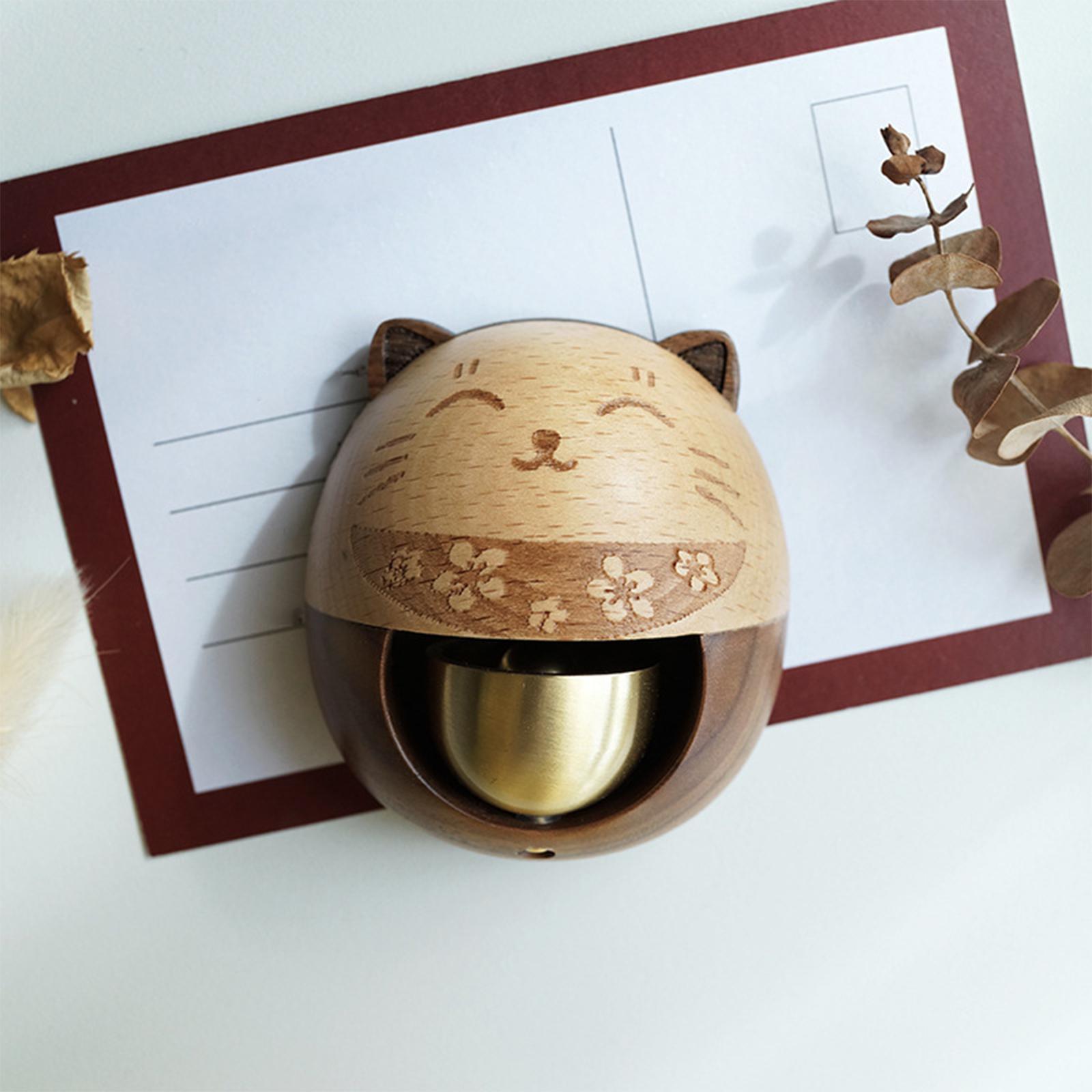 Chuông cửa hình mèo may mắn cho gia đình/ nhà cửa/ cửa hàng