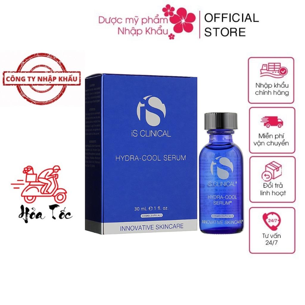 HÀNG NHẬP KHẨU - Serum iS Clinical Hydra Cool B5 + HA Cấp Nước, Làm Dịu, Dưỡng Ẩm, Phục Hồi Da, Giảm Kích Ứng