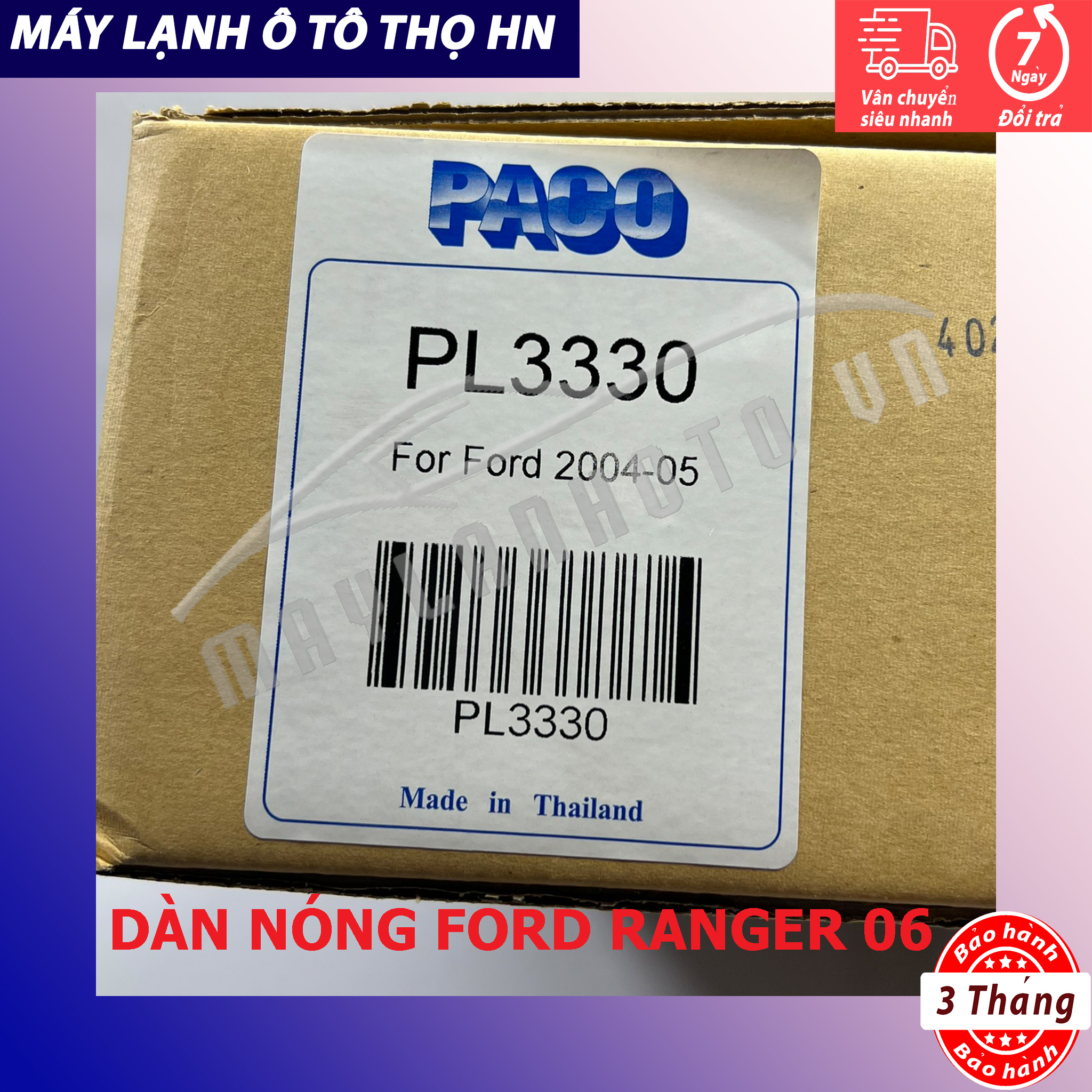 Dàn nóng Ford Ranger 2005 Hàng xịn Thái Lan