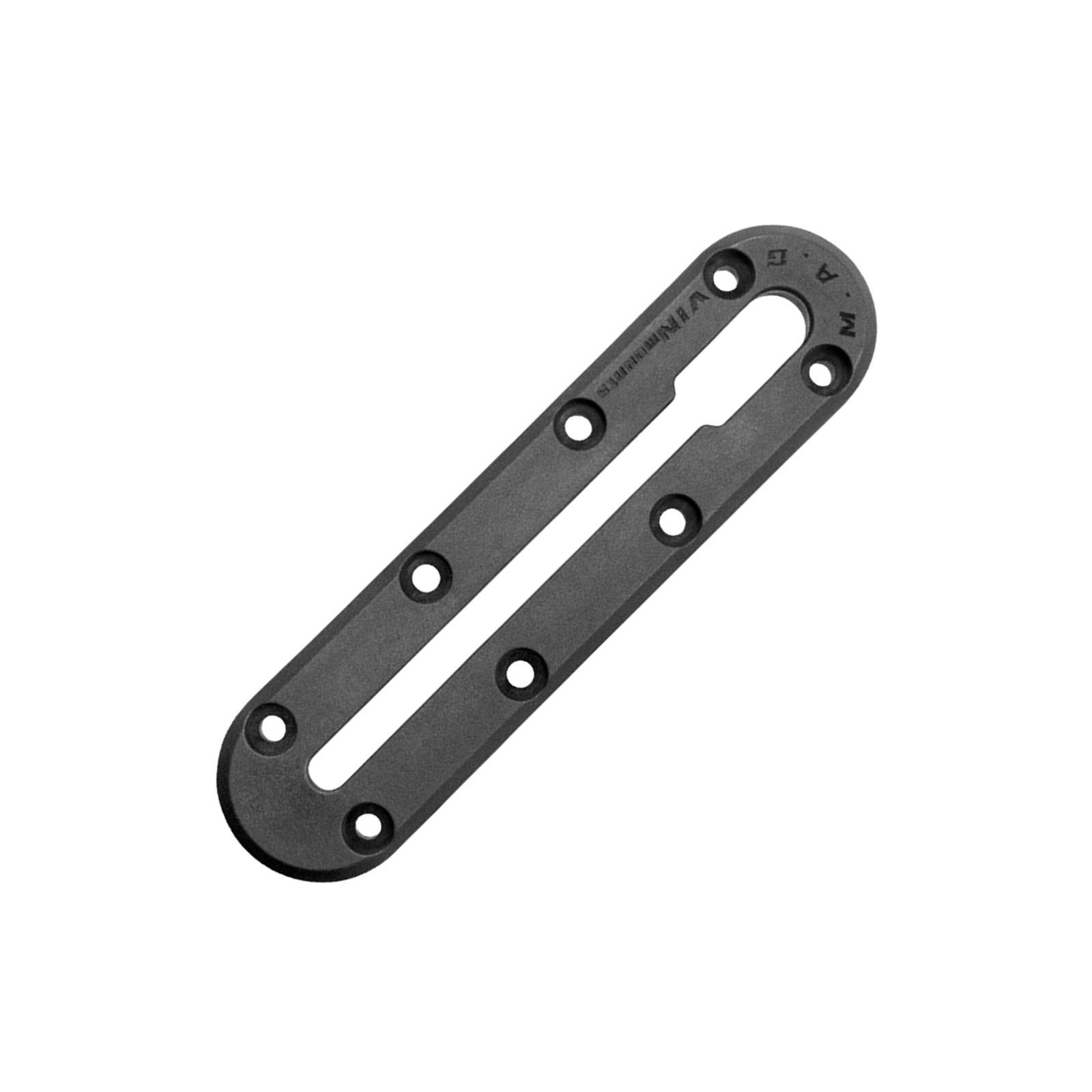 Kayak Slide Track Rails Bracket, DIY Accessories Fishing Rod Rack Holder Mounting Base Tackle Canoe Inflatable Marine Boat Part Marine Hardware