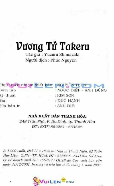 vương tử takeru chapter 5 4