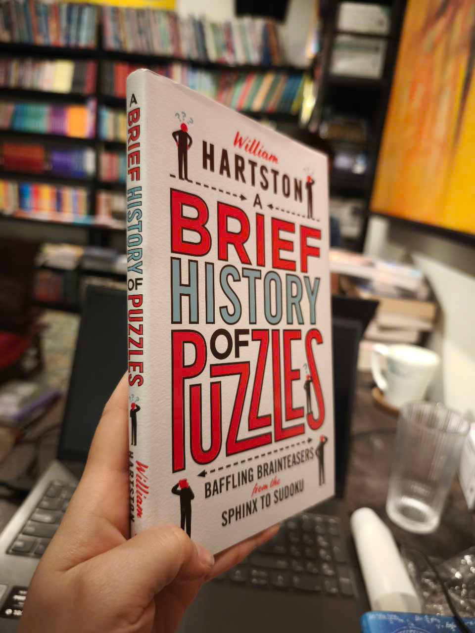 Sách - A Brief History of Puzzles by William Hartston - Baffling Brainteasers from the Sphinx to Sudoku