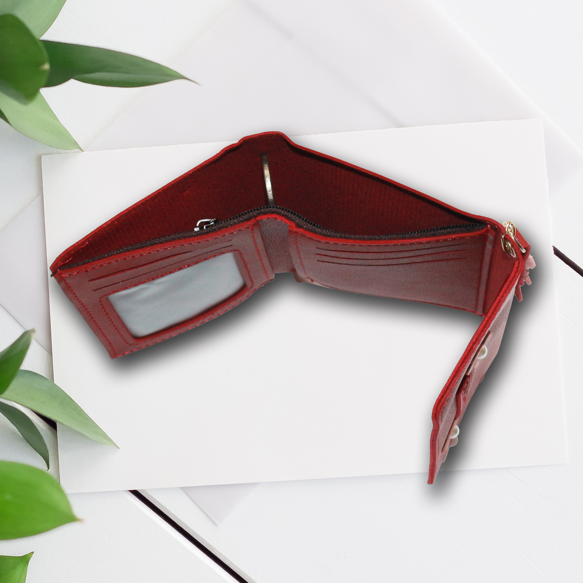 Ví nữ da PU W02 thời trang xinh xắn